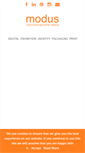 Mobile Screenshot of modus.it