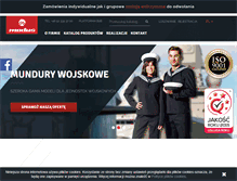 Tablet Screenshot of modus.com.pl