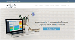 Desktop Screenshot of modus.gr